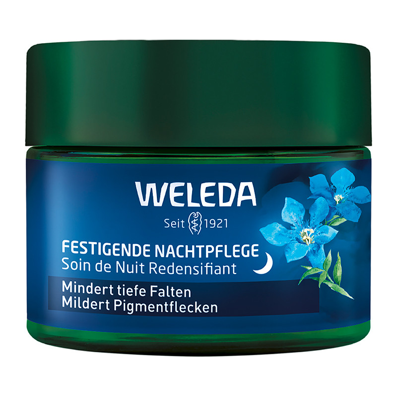 Weleda Festigende Nachtpflege Blauer Enzian & Edelweiss, 40ml