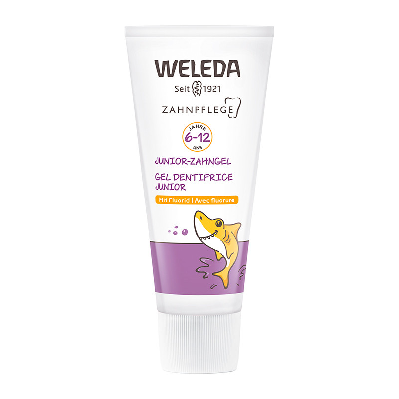 Weleda Junior-Zahngel mit Flourid, 50ml