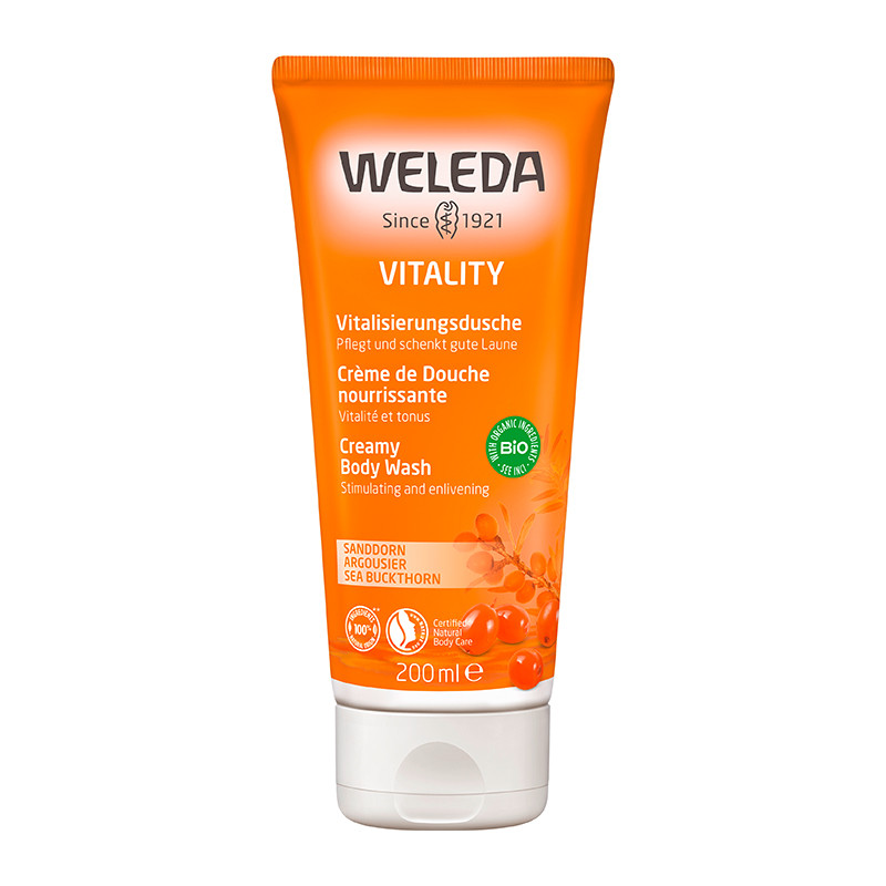 Weleda Vitality Vitalisierungsdusche Sanddorn, 200ml