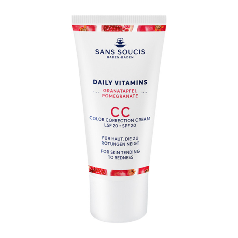 SANS SOUCIS Granatapfel CC Cream Anti-Redness LSF 20, 30ml