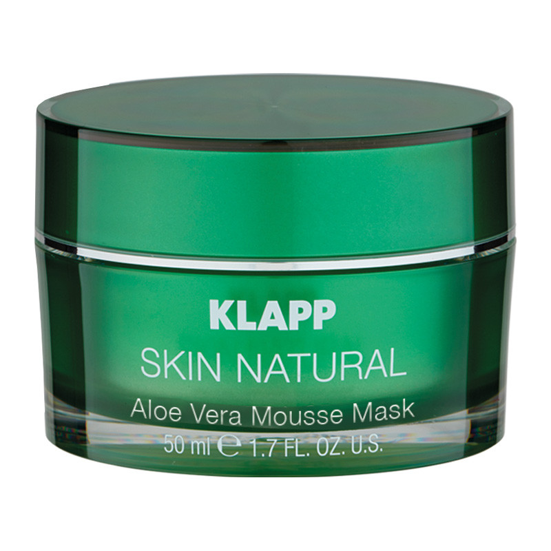 KLAPP Skin Natural, Aloe Vera Mousse Mask, 50ml