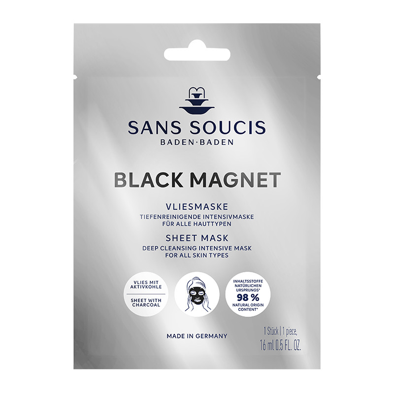 SANS SOUCIS Blackmagnet Vliesmaske, 1 Stück