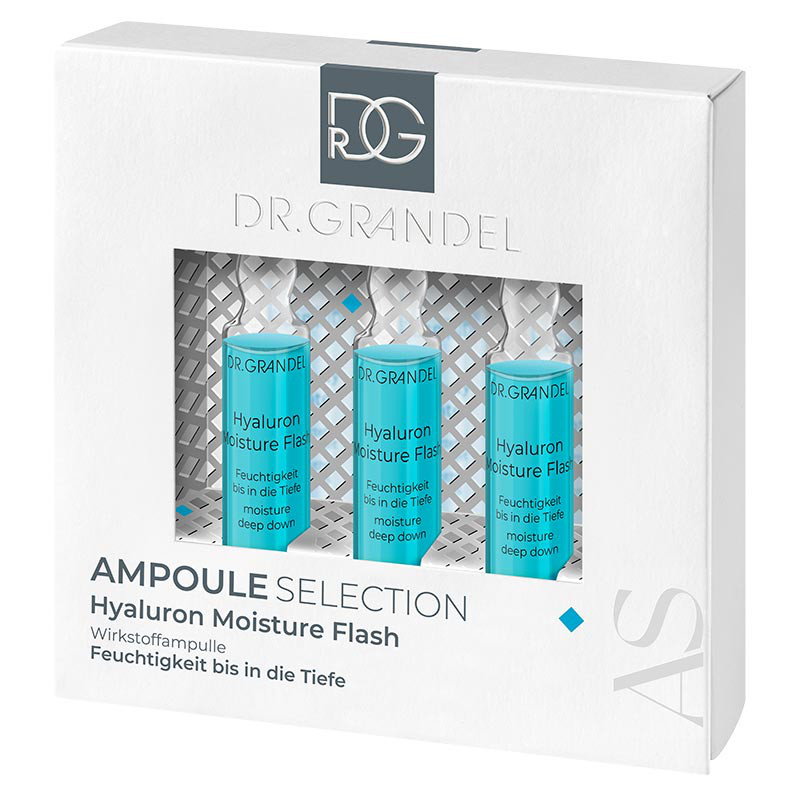 Dr. Grandel Ampullen, Hyaluron Moisture Flash, 3x3ml