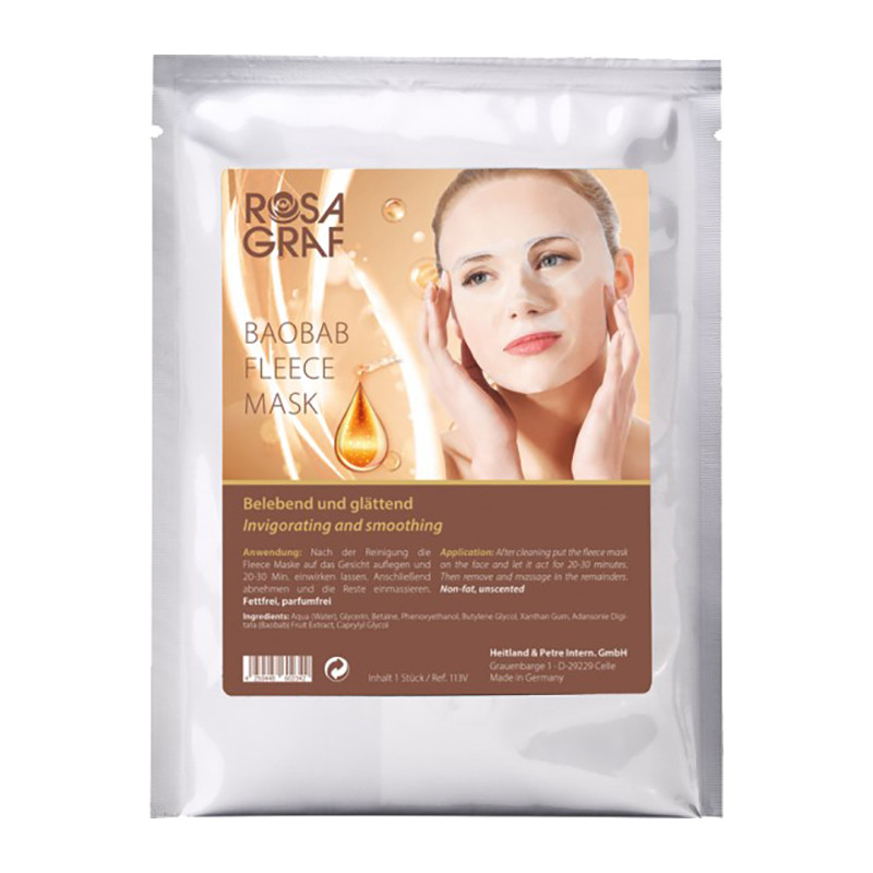 Rosa Graf baobab Fleece Mask, 20ml