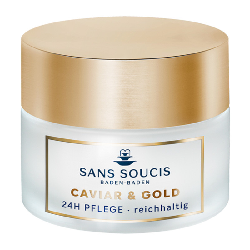 SANS SOUCIS Caviar und Gold, 24h Pflege reichhaltig, 50ml