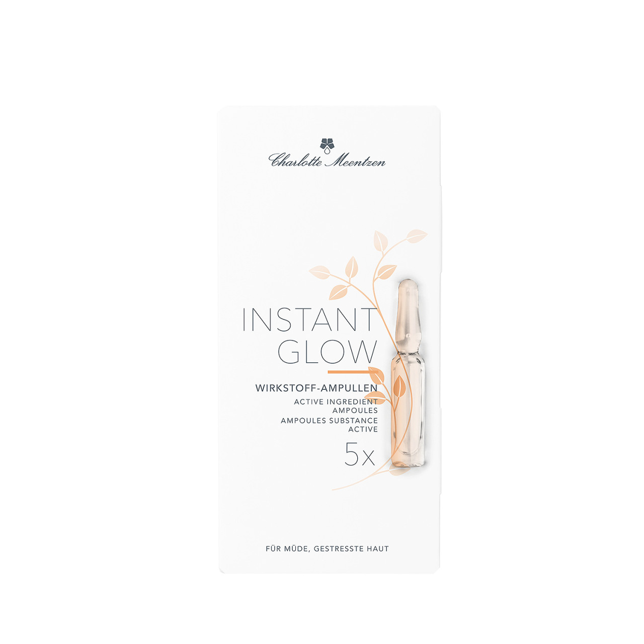 Charlotte Meentzen Instant Glow Ampullen, 5x2ml