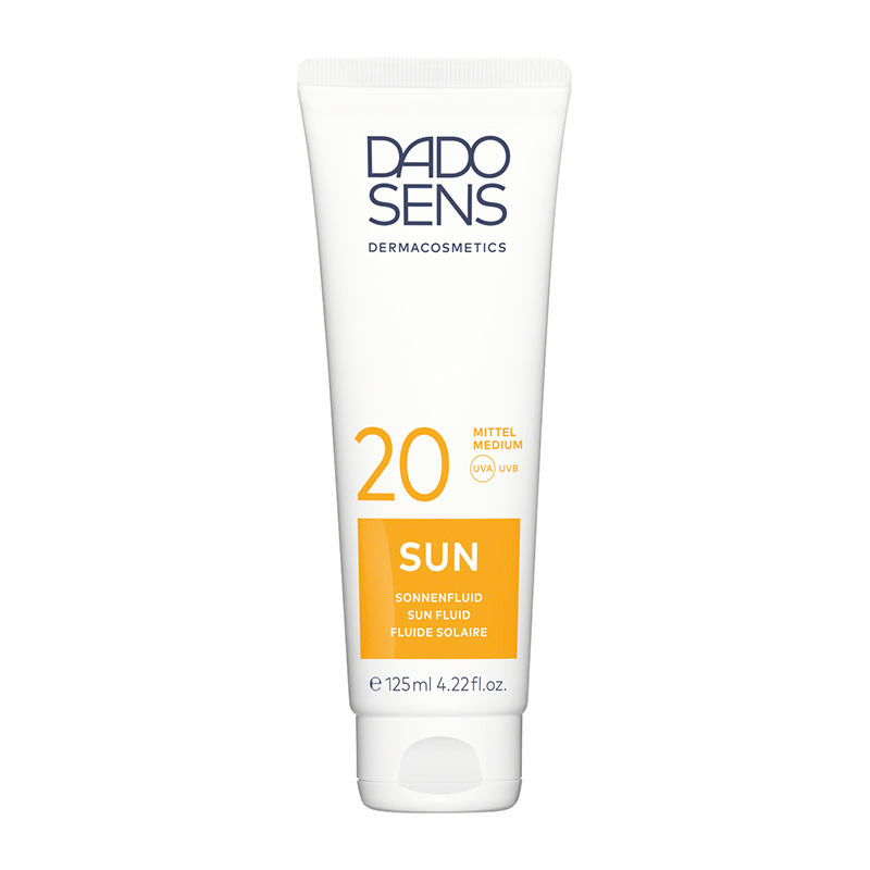 Dado Sens SUN, SONNENFLUID SPF 20, 125ml