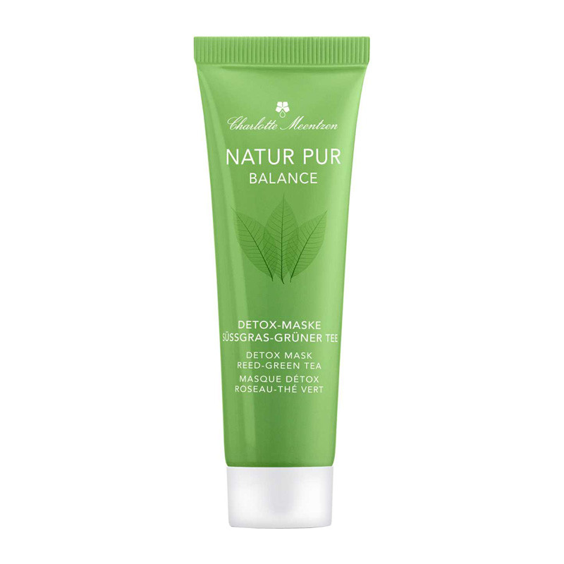 Charlotte Meentzen Natur Pur Balance, Detox-Maske Süßgras-grüner Tee, 30ml