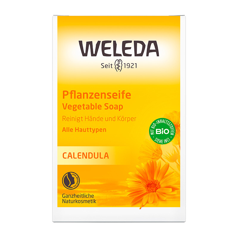 Weleda Calendula-Pflanzenseife, 100g