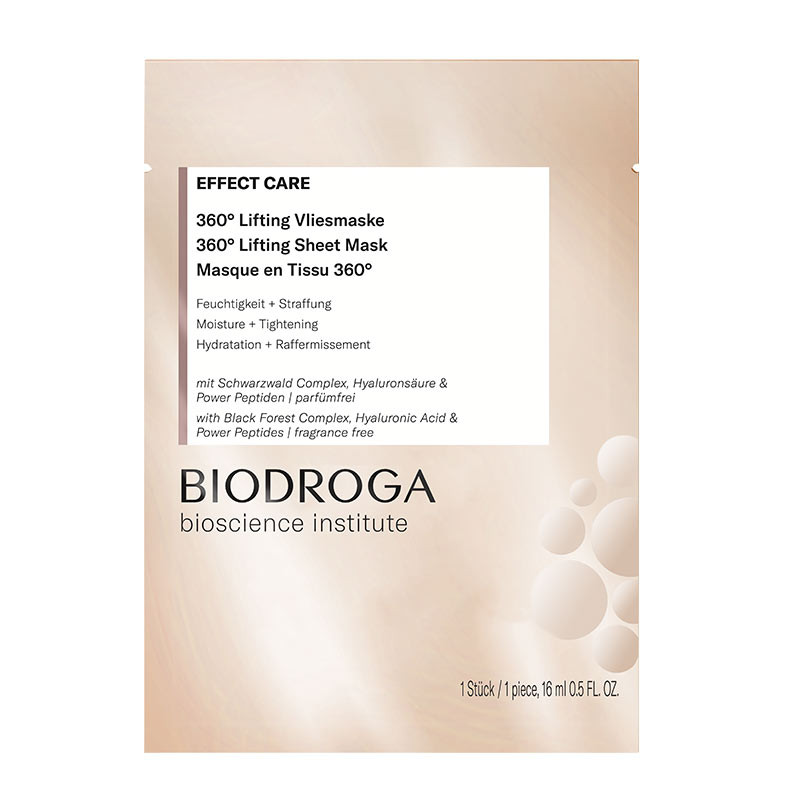 BIODROGA Effect Care 360° Vliesmaske, 1 Stk.