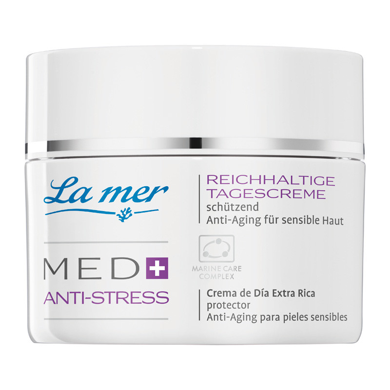 LA MER MED Anti-Stress, Reichhaltige Tagescreme o.P., 50ml