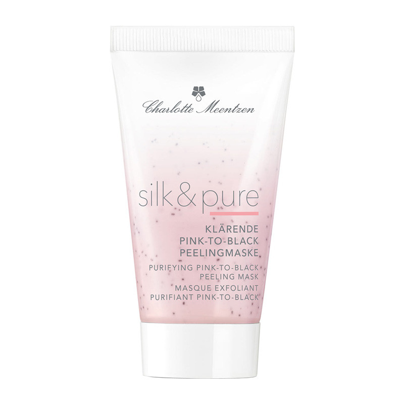 Charlotte Meentzen Silk und Pure, klärende Pink-to-Black Peelingmaske, 50ml