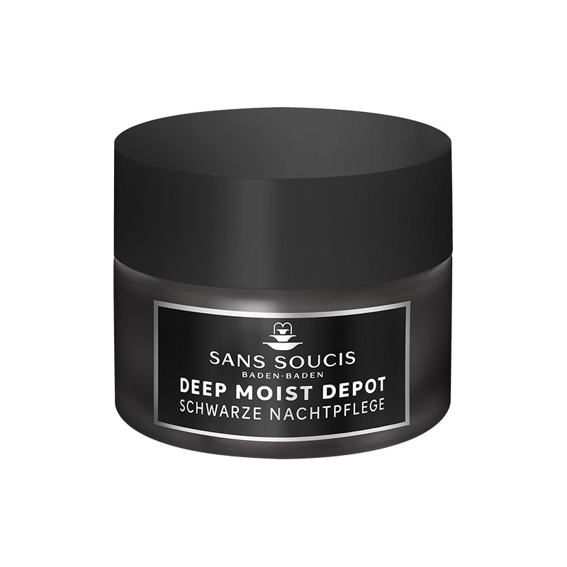 SANS SOUCIS Deep Moist Depot, Schwarze Nachtpflege, 50ml