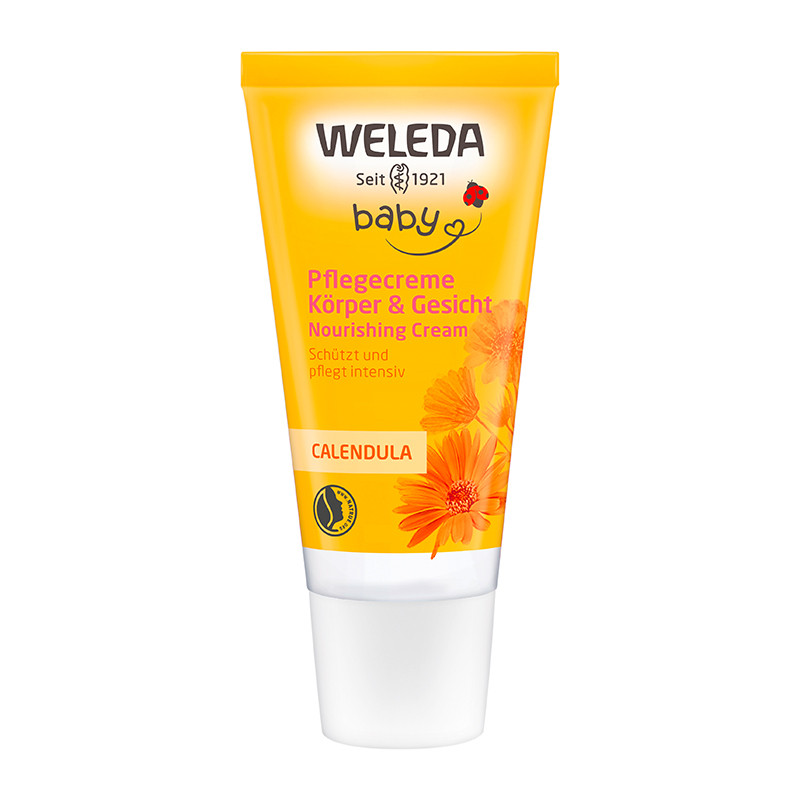 Weleda Calendula Pflegecreme Körper & Gesicht, 30ml