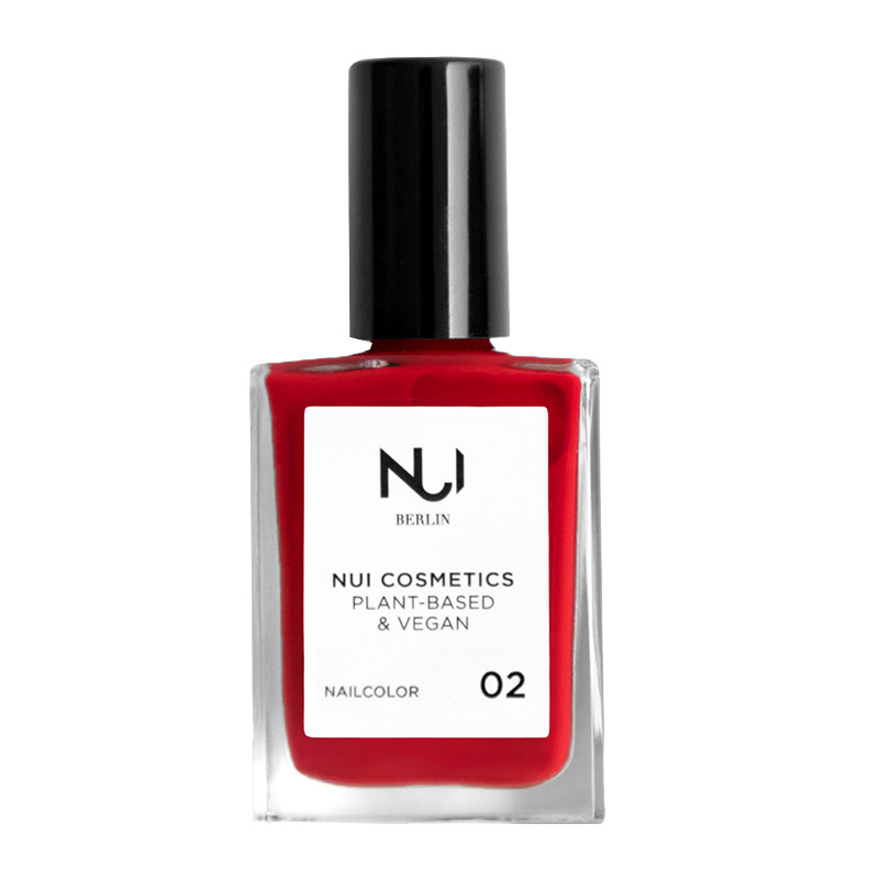 Nui Cosmetics Natural & Vegan Nailcolor Red, 14ml