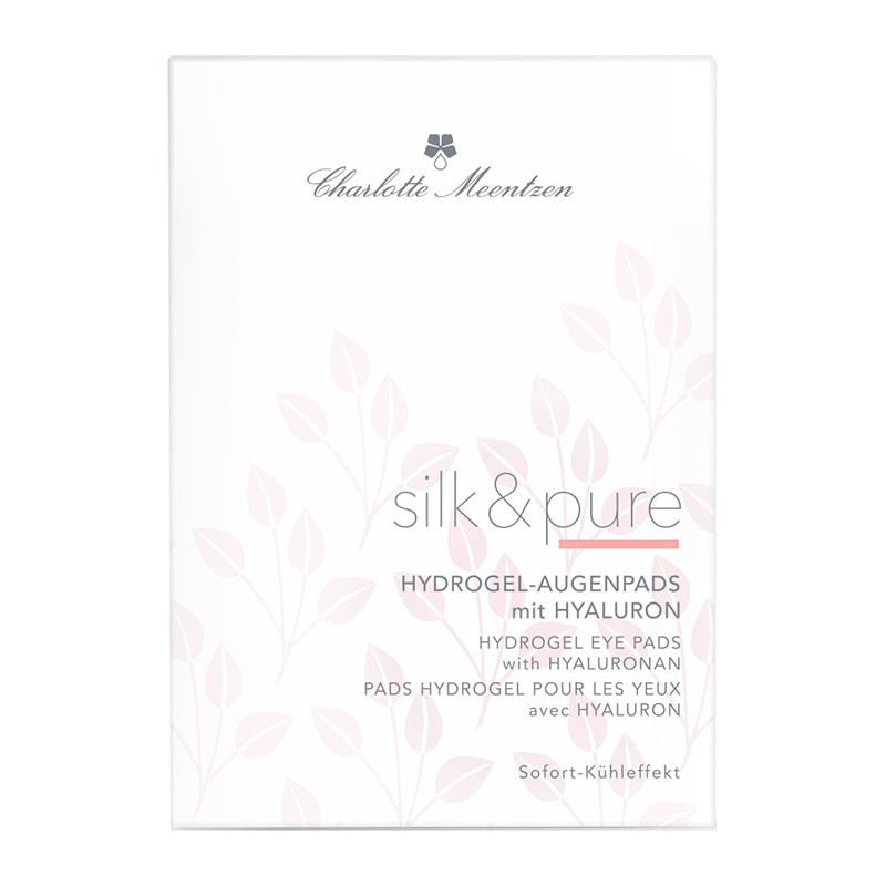 Charlotte Meentzen Silk und Pure Hydrogel-Augenpads mit Hyaluron, 5x2ml