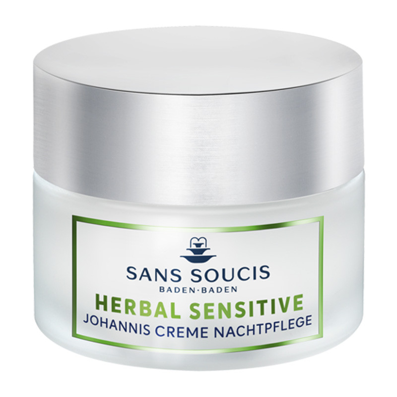 SANS SOUCIS Herbal Sensitive, Johannis Creme Nachtpflege, 50ml