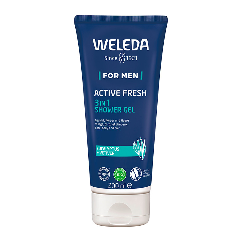 Weleda For Men Aktiv-Duschgel, 200ml