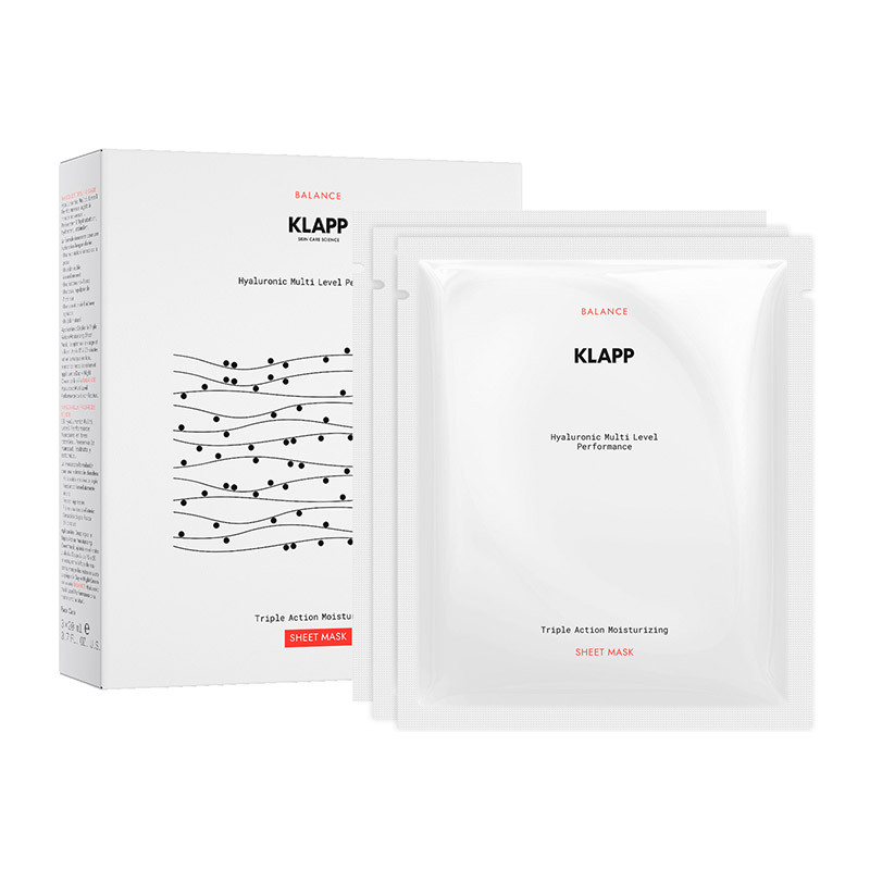 KLAPP Triple Action Moisturizing Sheet Mask 3ST